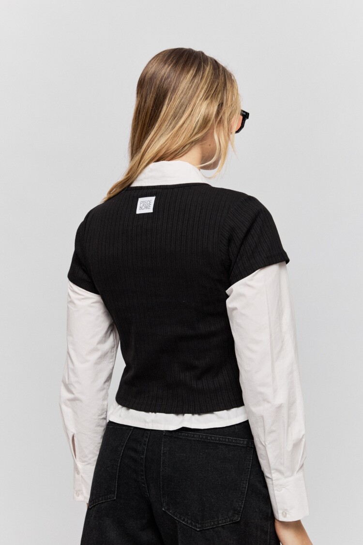 REMERA SESTIERE Negro