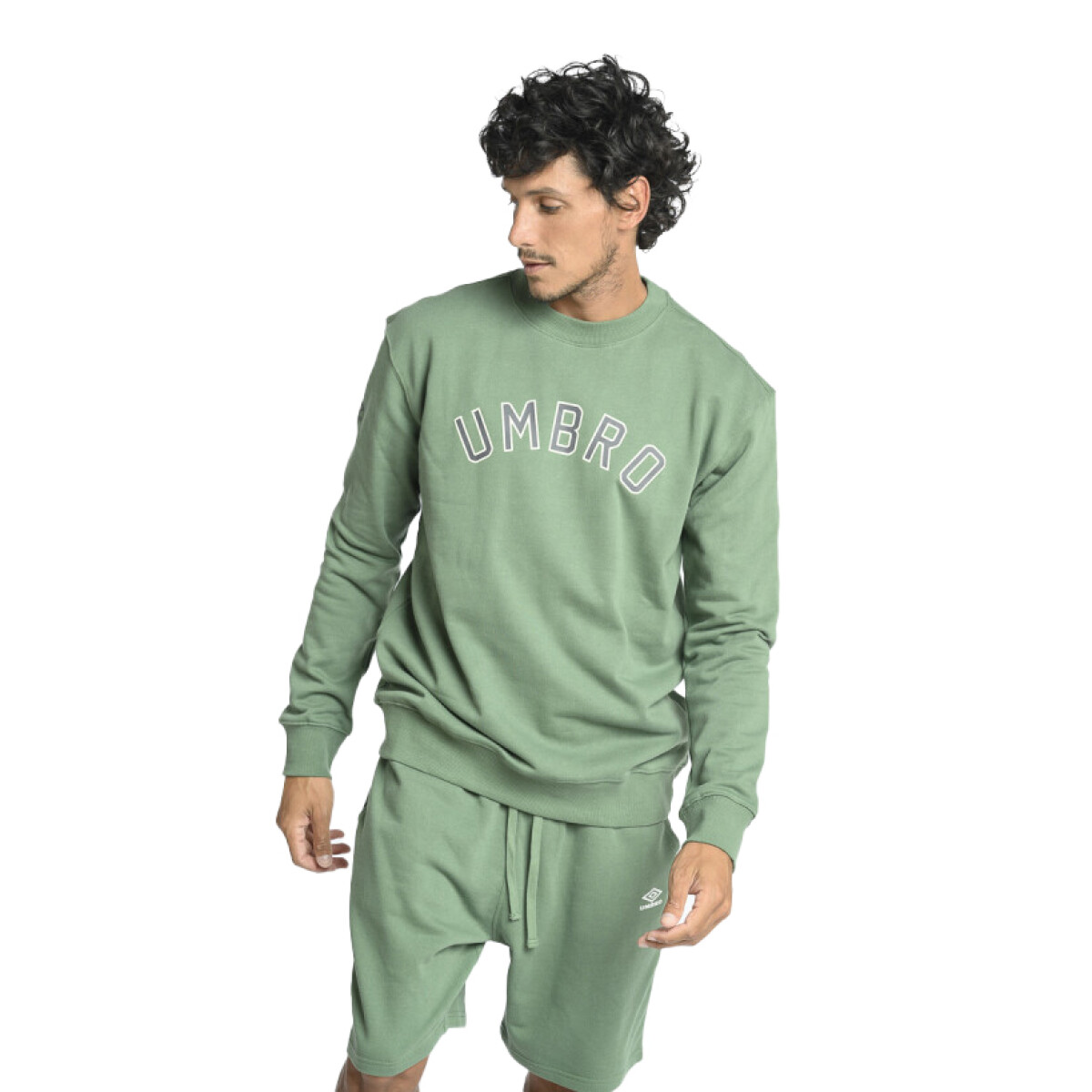 Buzo de Hombre Umbro Collegiate Graphic - Verde 