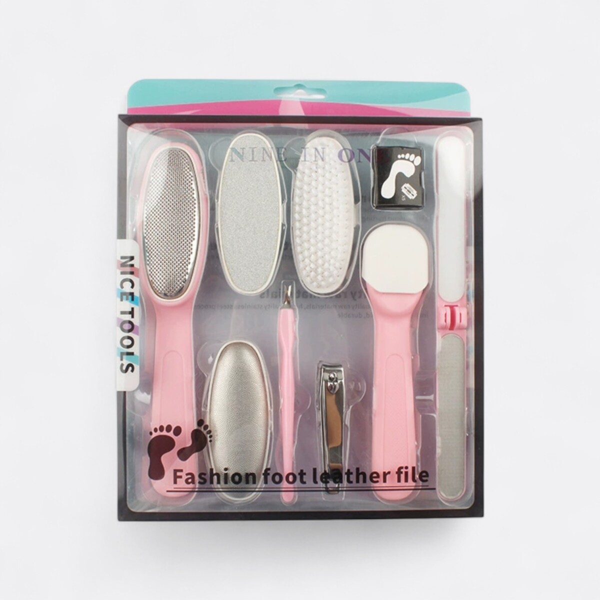 Set De Pedicura - Rosa 