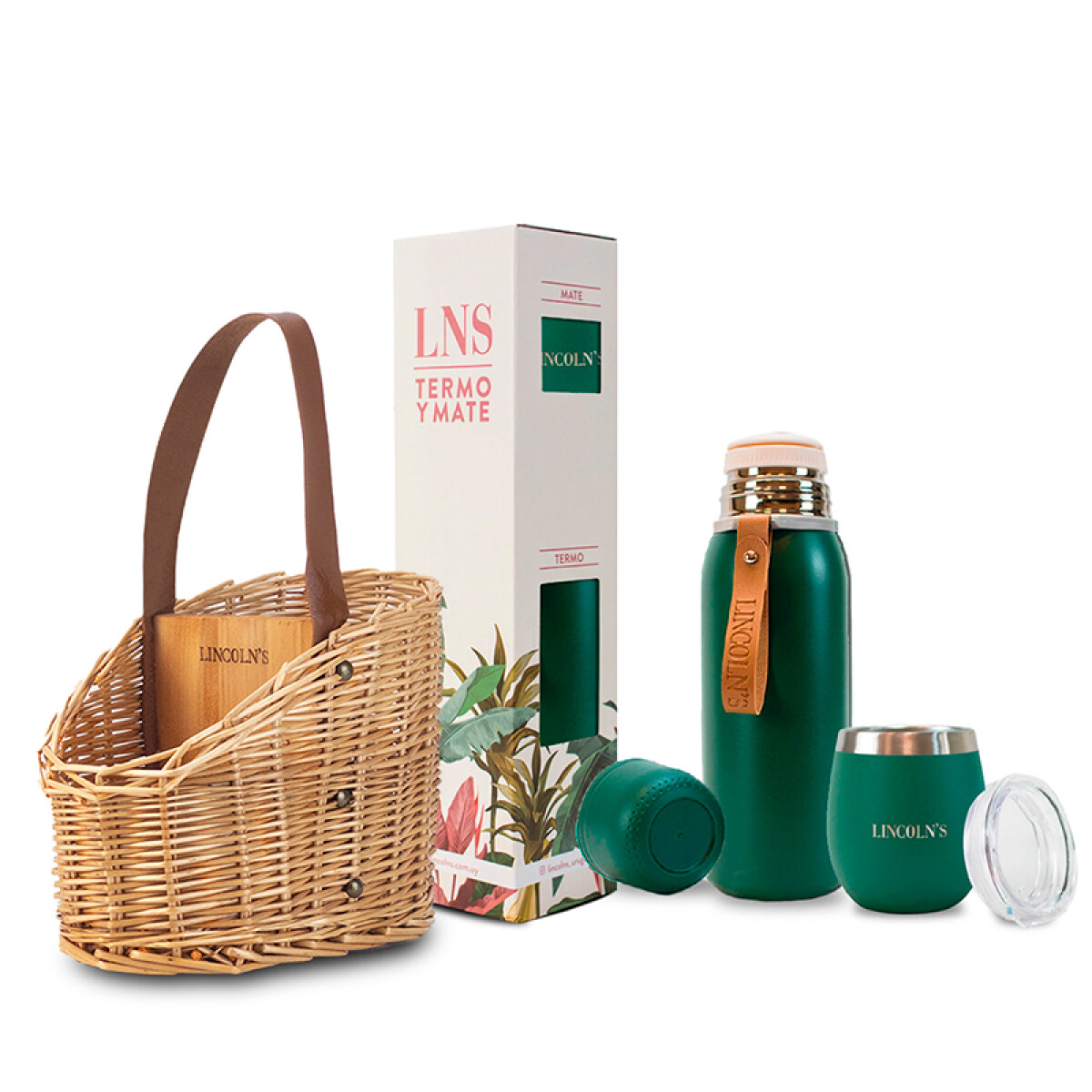 KIT MATERO LAOS - VERDE C/NATURAL 