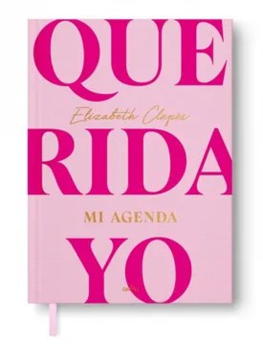 QUERIDA YO - MI AGENDA 