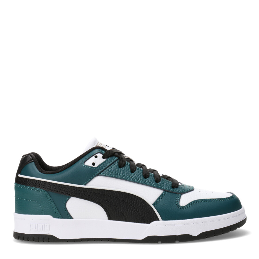 Championes de Hombre Puma RBD Game Low Blanco - Verde - Negro