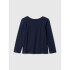 V-FRCH LS BF LOGO T TAPESTRY NAVY