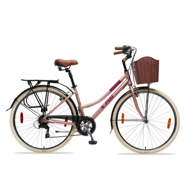 BICICLETA S-PRO STRADA LADY DLX R. 28 - ROSADA BICICLETA S-PRO STRADA LADY DLX R. 28 - ROSADA