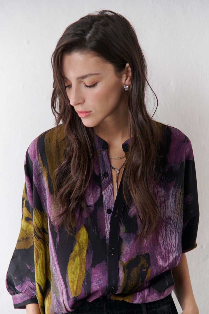 CAMISA MADISON MORA MORADO