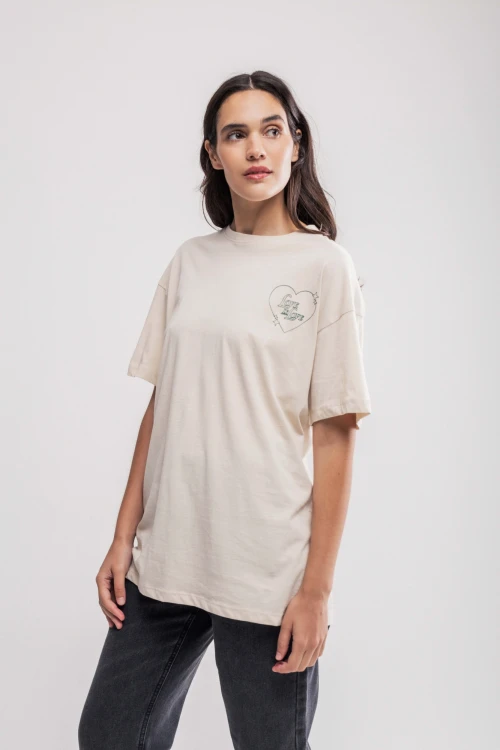 Remera Alejandria Crudo