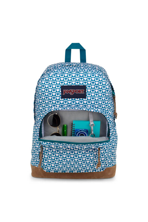 Mochila Portalaptop Right Pack Hyped Hearts Green