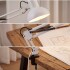 Lampara de escritorio mesa velador articulada arquitecto con morsa pinza IMBACK Color Blanco Lampara de escritorio mesa velador articulada arquitecto con morsa pinza IMBACK Color Blanco