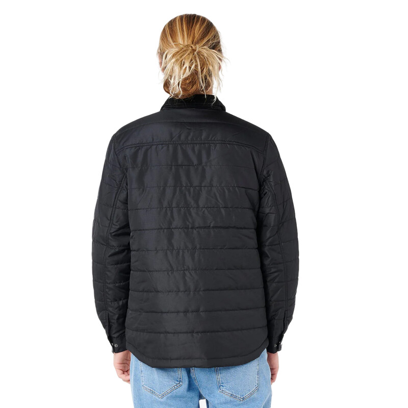 Campera Rip Curl Coastal Quilted Shirt - Negro Campera Rip Curl Coastal Quilted Shirt - Negro