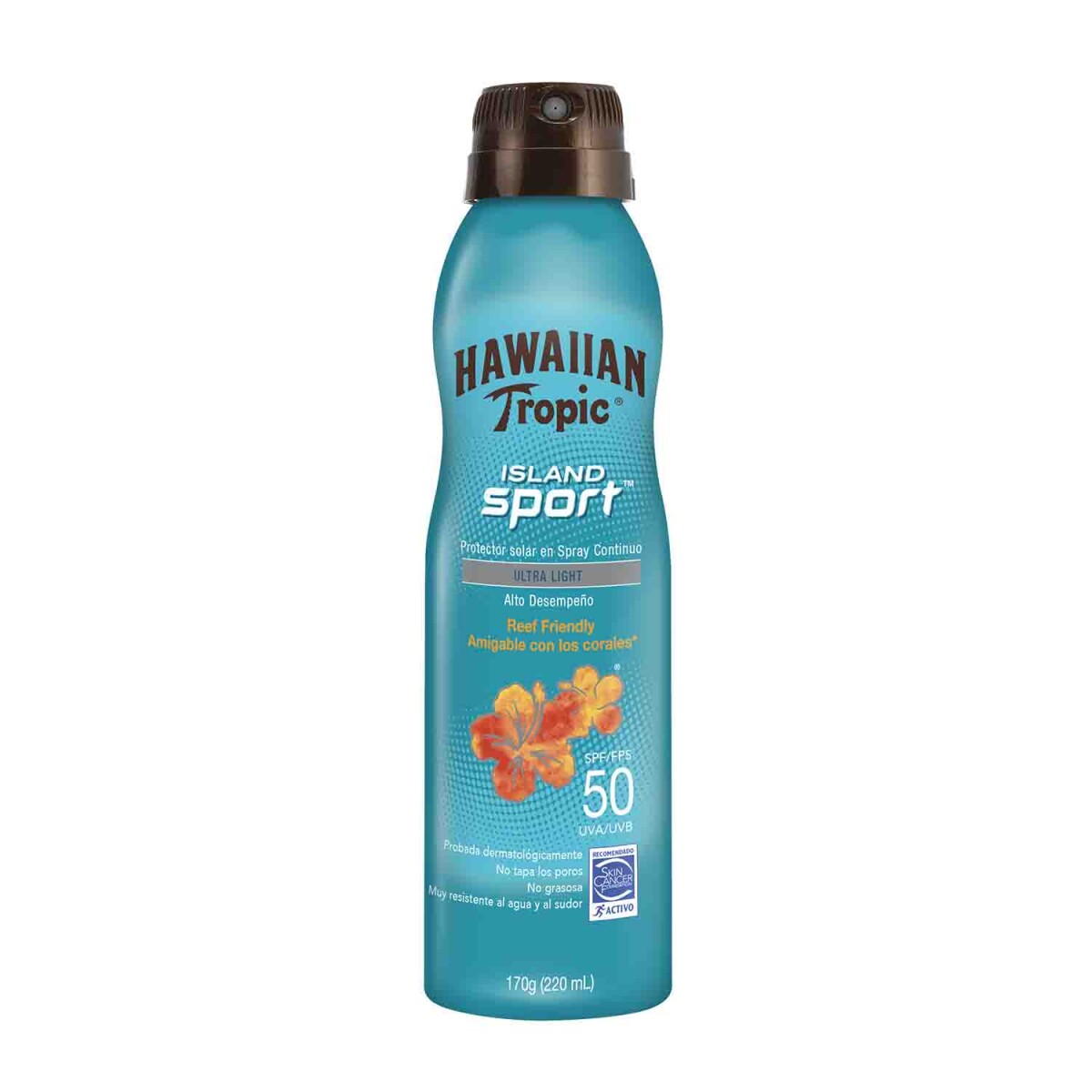 Protector Solar Hawaiian Tropic Sport Island FPS 50 220 ml 