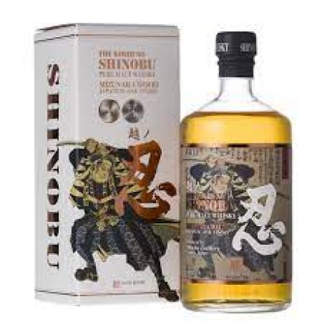 Shinobu Single Malt Whisky japonés Mizunara Shinobu Single Malt Whisky japonés Mizunara