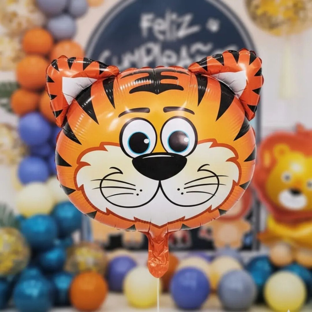 Kit Globos Para Decoración,tema Animales De La Selva Kit Globos Para Decoración,tema Animales De La Selva