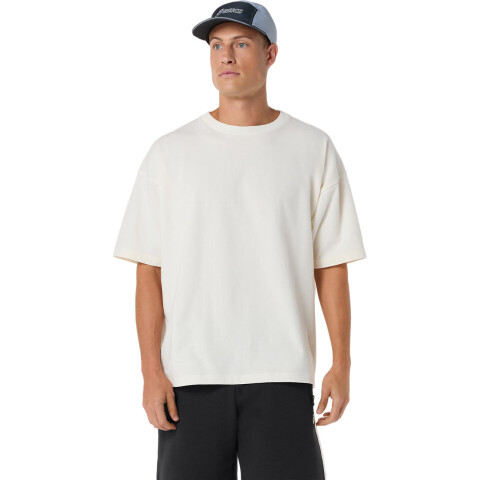 Polo Training Asics Track Club Heritage Relaxed Tee C Unisex Cream