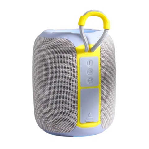 Parlante Kolke Arrow KPP-678 Negro Bluetooth 5.3 TWS RGB Portátil Blanco