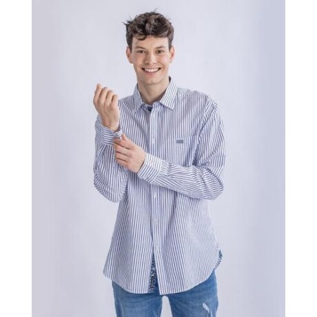 Camisa manga larga UFO Boggs celeste Celeste
