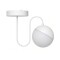 COLGANTE DECORATIVO LED BOLA PARA RIEL MAGNETICO Colgante LED Bola Magnético G2 6W 2700K Blanco
