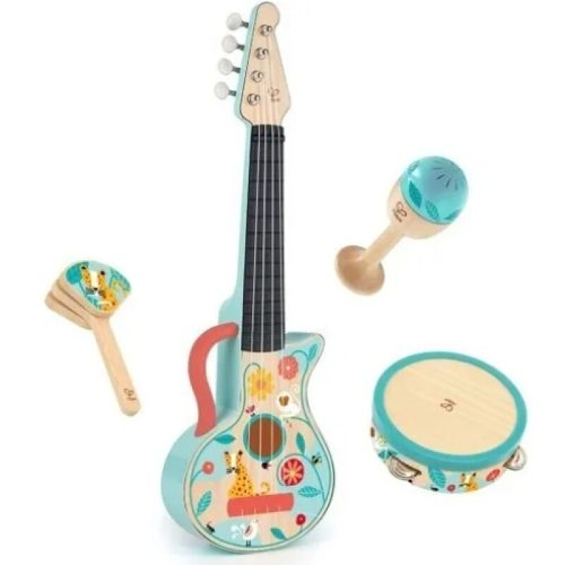 Set Ukelele 4 en 1 Set Ukelele 4 En 1