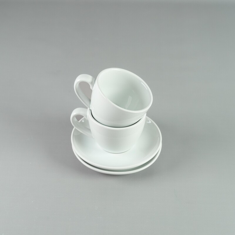 Tazón 250ml c/ Plato 15cm Blanco Choosing Tazón 250ml c/ Plato 15cm Blanco Choosing