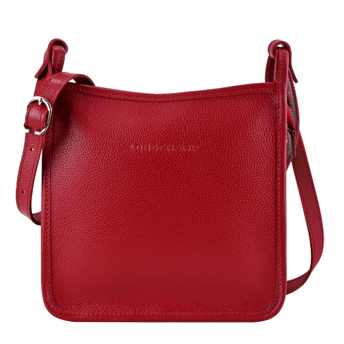 Longchamp -Cartera estilo bandolera, Le Foulonné - Rojo 