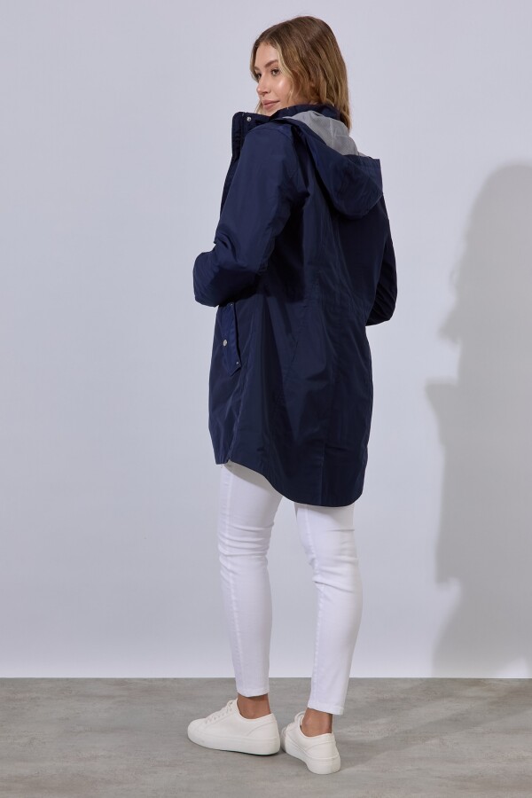 Gabardina Impermeable AZUL