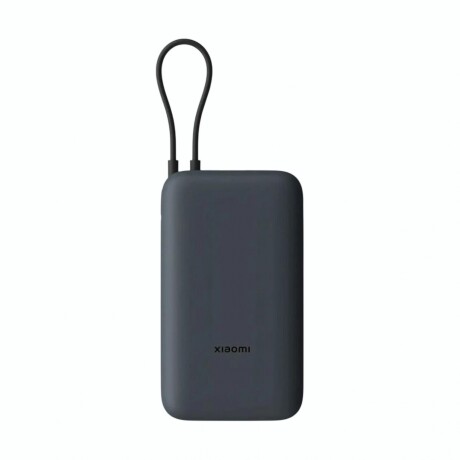 Cargador Portátil XIAOMI Power Bank 20.000 mAh Cable Integrado -Dark Gray Cargador Portátil XIAOMI Power Bank 20.000 mAh Cable Integrado -Dark Gray