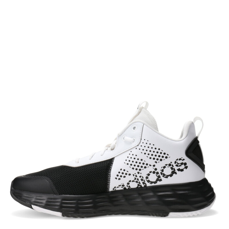 Championes de Hombre Adidas Basket Own The Game 2.0 Blanco - Negro