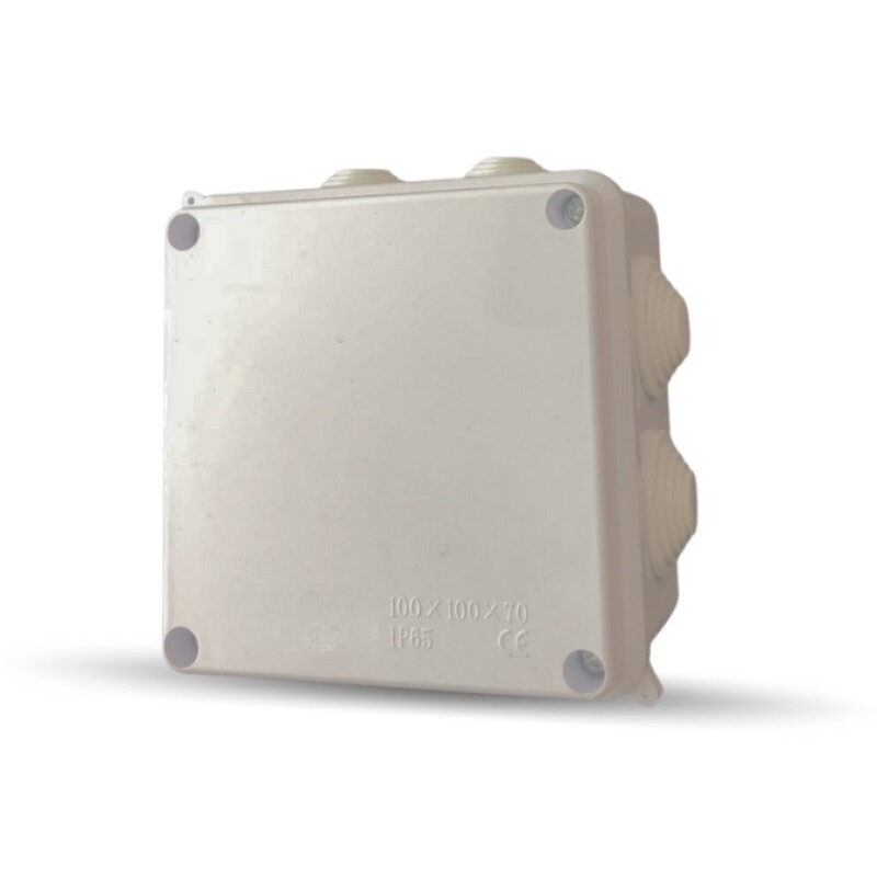 CAJA EXT. PLAST. DE CONEXION 100X100 CAJA EXT. PLAST. DE CONEXION 100X100