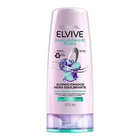 Elvive Acondicionador Hialurónico Pure 370ml Elvive Acondicionador Hialurónico Pure 370ml