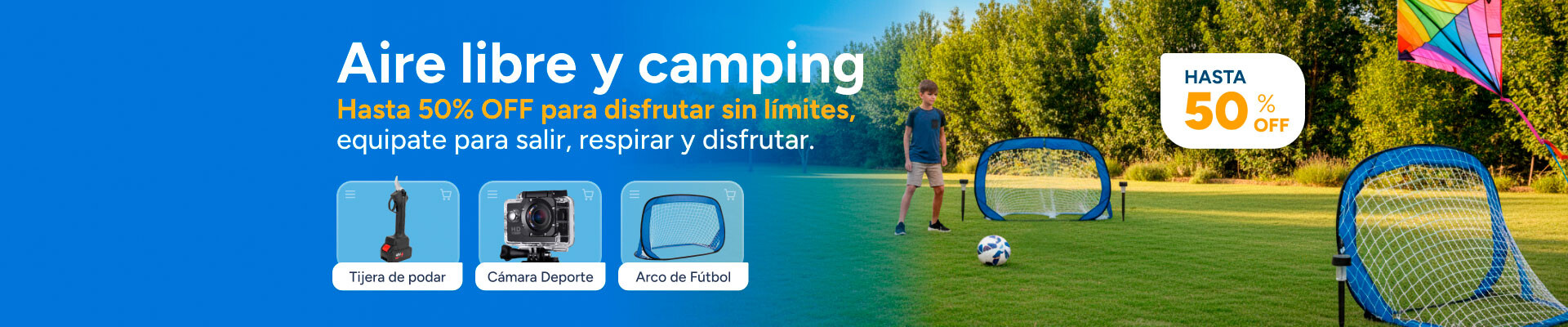 PRINCIPAL Aire libre y camping nov 2025 Homeslider