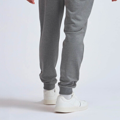 SetX2 Pantalón Deportivo Puño Corderito Jogging Unisex Negro Gris Oscuro