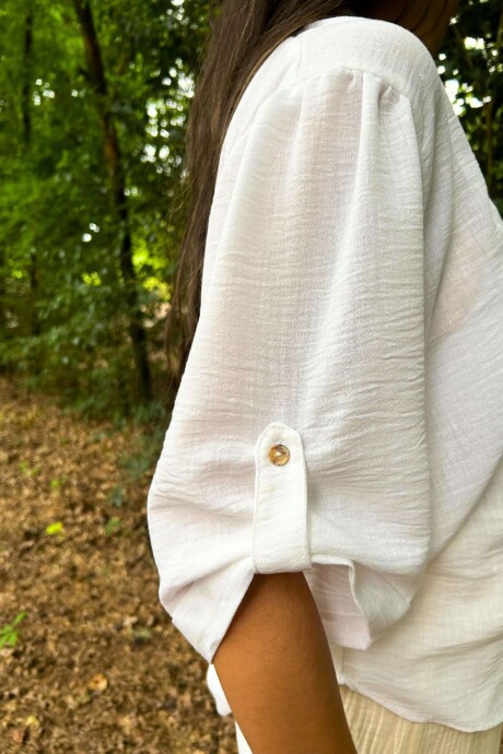 Blusa Camalote Blanco