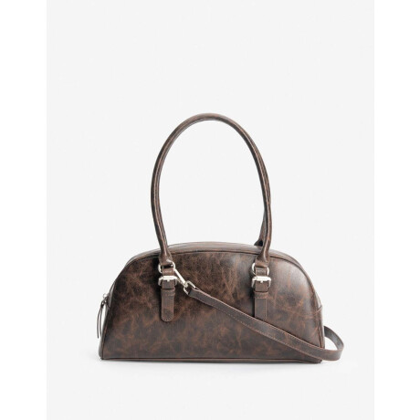 Cartera Formato Bowling Marron Chocolate