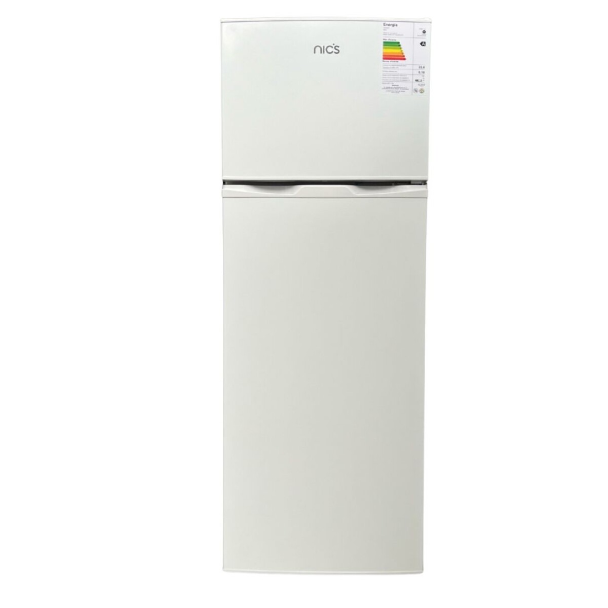 Heladera 207L Nic´s Blanca f/húmedo BCD-225 Refrigerador