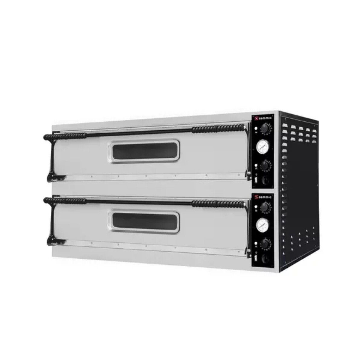 Horno para pizza eléctrico PO9+9 Sammic 2 cámaras 