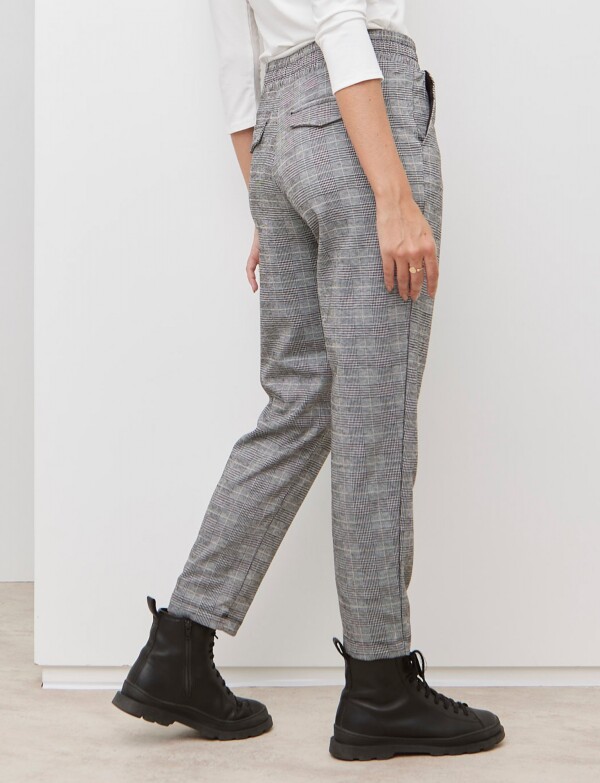 Pantalon Gales NEGRO/BLANCO