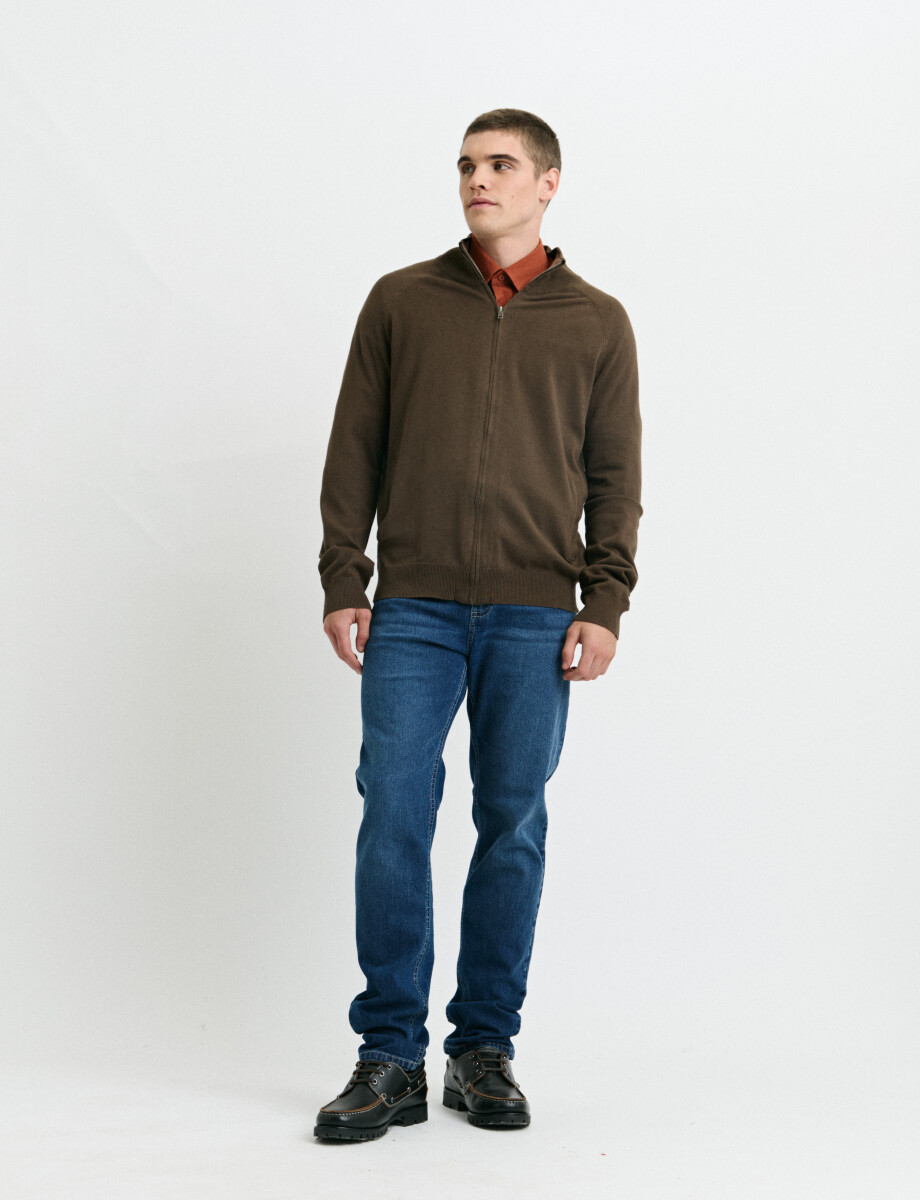 470981 CARDIGAN HARRINGTON LABEL Oliva