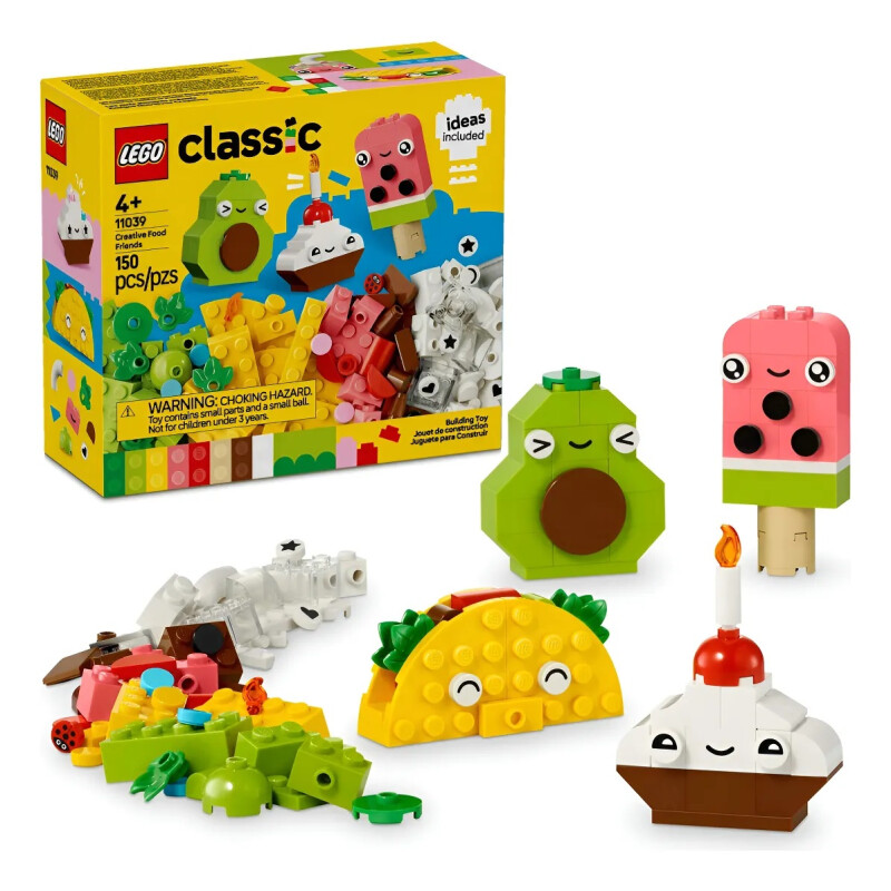 Lego Classic Amigos Nutritivos Creativos Juguete 11039 150 Lego Classic Lego Classic Amigos Nutritivos Creativos Juguete 11039 150 Lego Classic