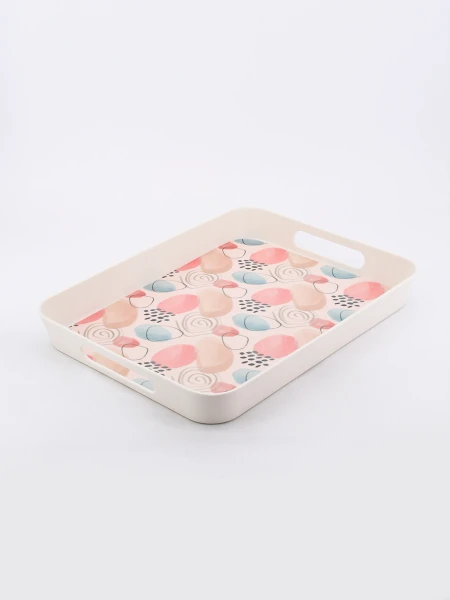BANDEJA ESTAMPADA BEIGE