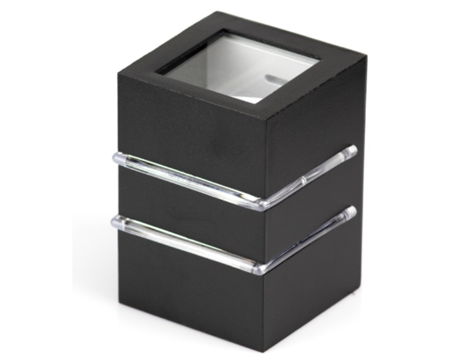 APLIQUE FLIP G9 2 RAYAS NEGRO OPACO 