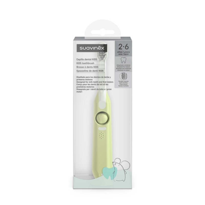 Cepillo De Dientes Suavinex Kids 2-6 Años Verde Cepillo De Dientes Suavinex Kids 2-6 Años Verde