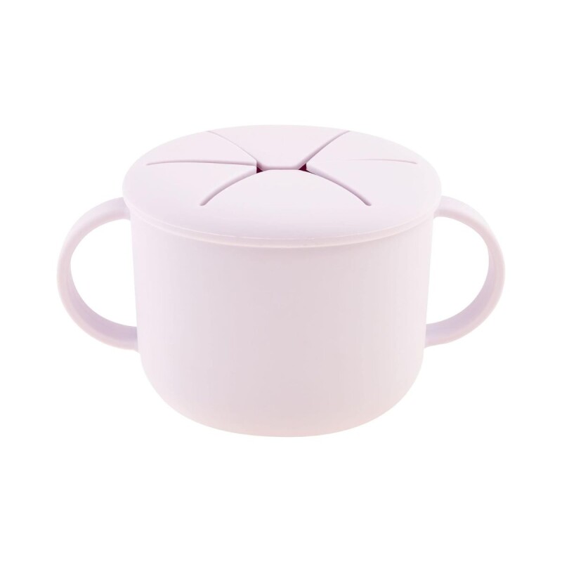 Bowl de silicona con tapa para snacks Elefante