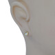 Caravanas en oro 18k y brillantes Caravanas en oro 18k y brillantes