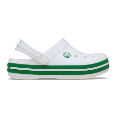 Crocs Crocband Clog T - Niños 1 a 5 años White/green Ivy