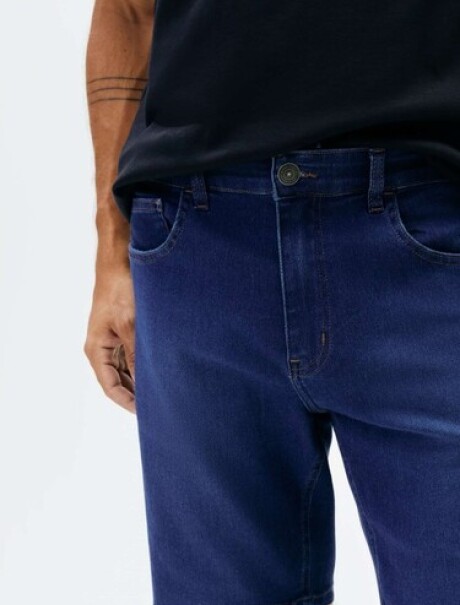 BERMUDA DE JEANS AZUL