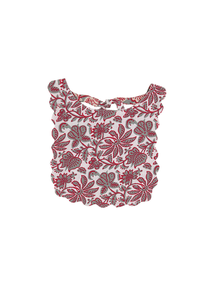 Babero Estampado Guatead Blanco Roto