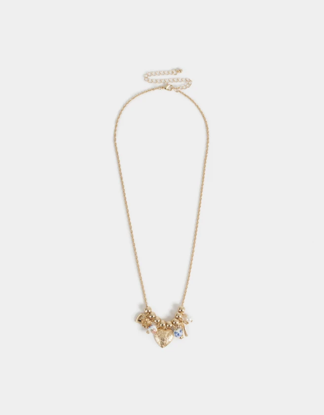 Collares Cortos Multi dijes Collar Corto Multi Dijes - Dorado