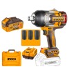 Llave De Impacto Ingco A Bateria 3/4" 1750nm 20v Llave De Impacto Ingco A Bateria 3/4" 1750nm 20v