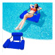 Silla Hamaca Inflable Piscina 100 X 120 Cm Azul Marino