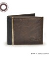 Billetera Cuero Perseo Chocolate