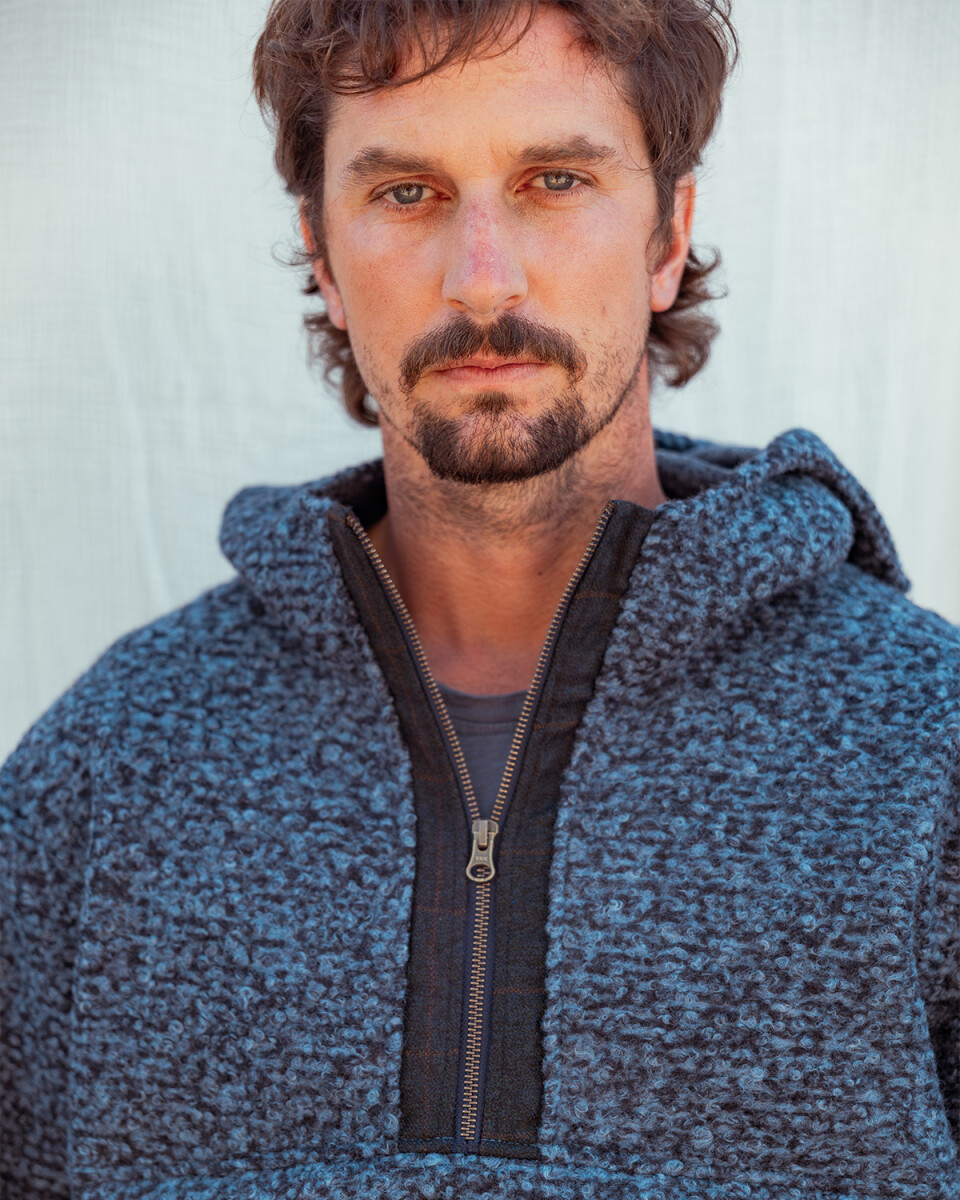 Buzo Pibe Vol2 - Azul / Gris 